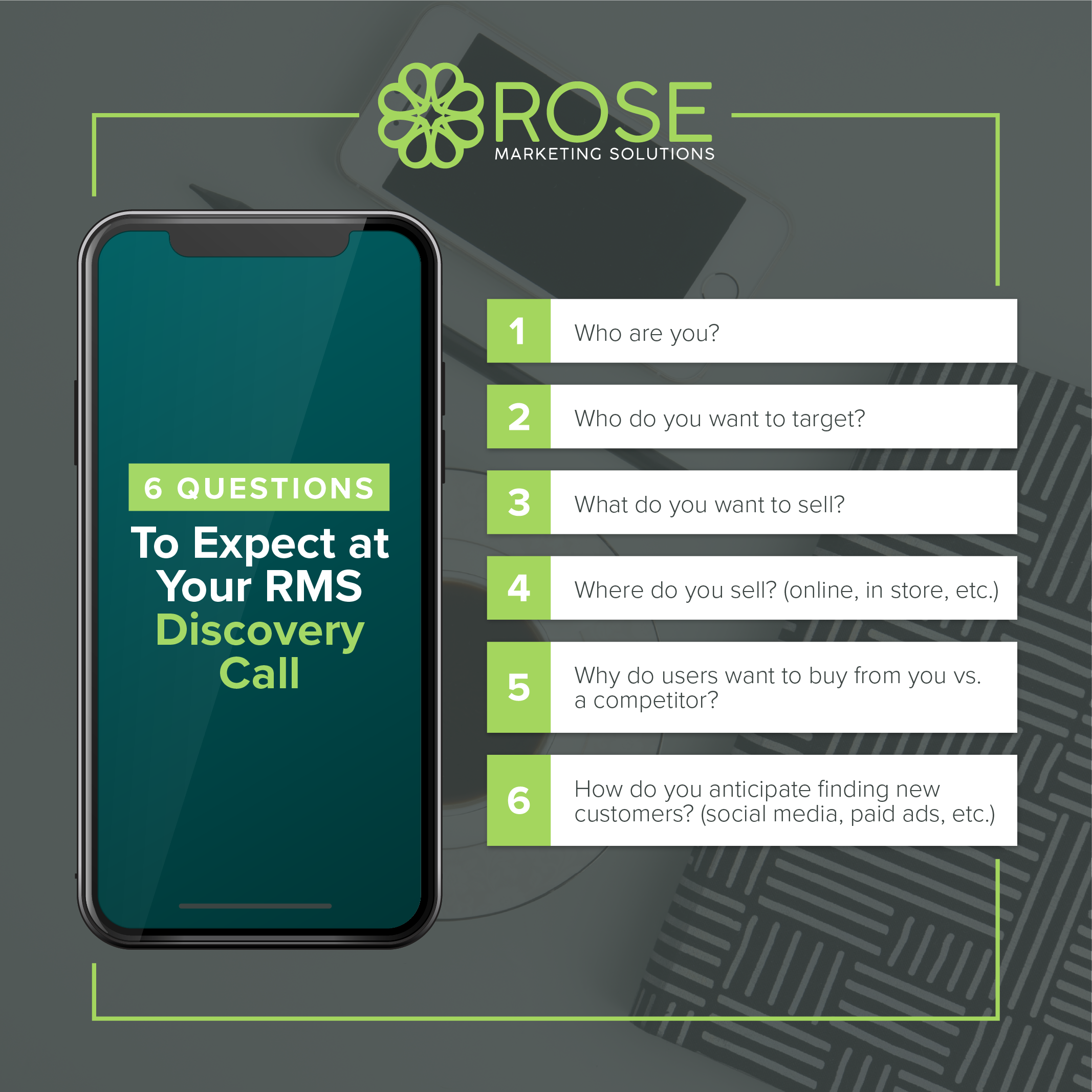 Infographic: How to Get the Most Out of Your Discovery Call With RMS