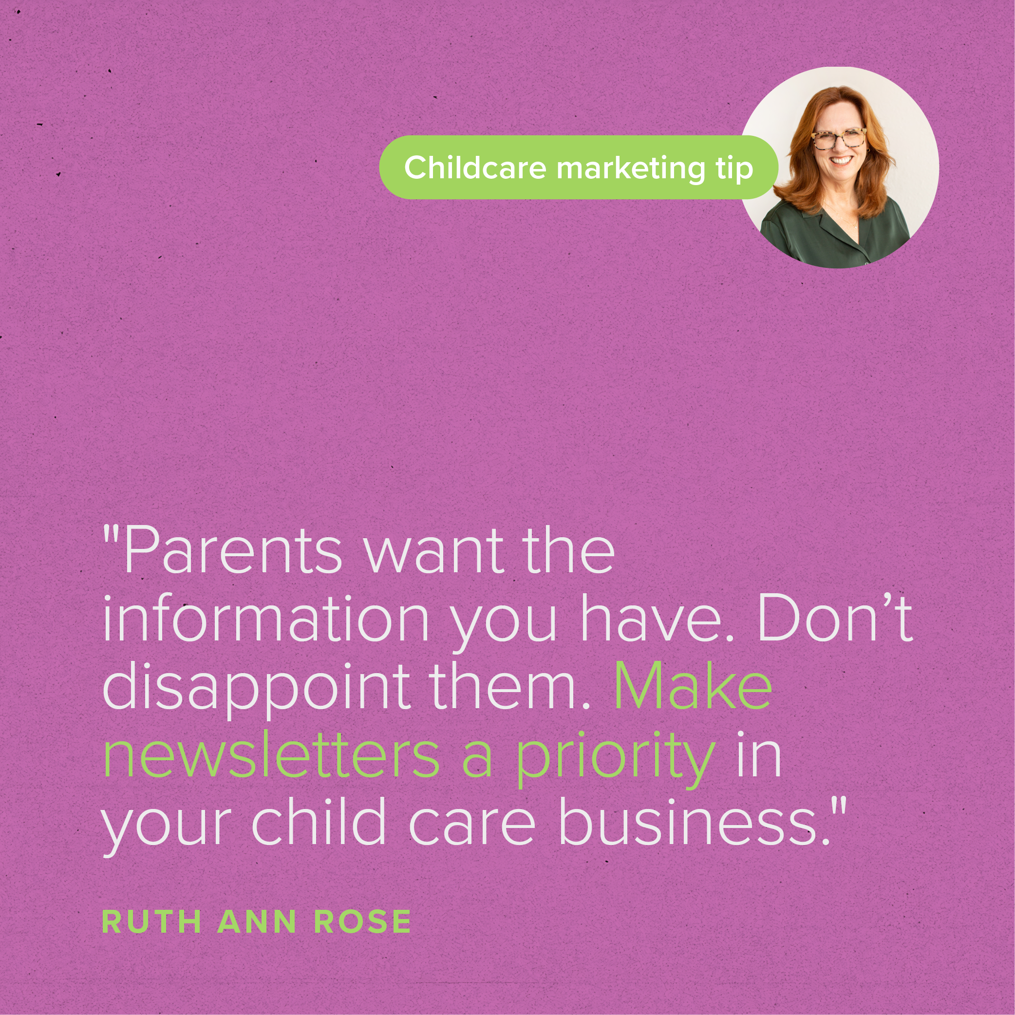 Quote Card: Where to Get Content for Your Preschool’s Parent Newsletter 