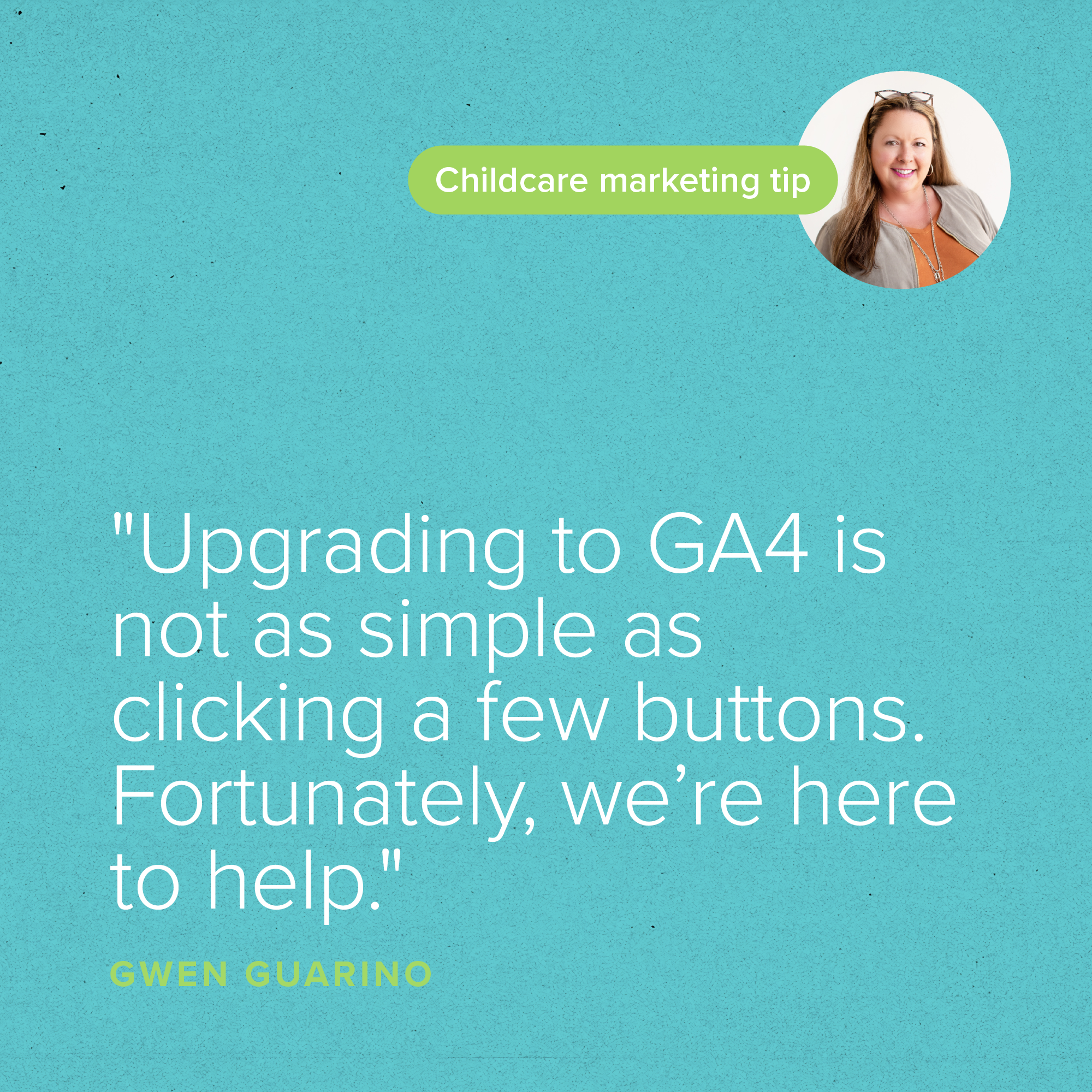 Quote Card: How to Upgrade Your Google Analytics to GA4
