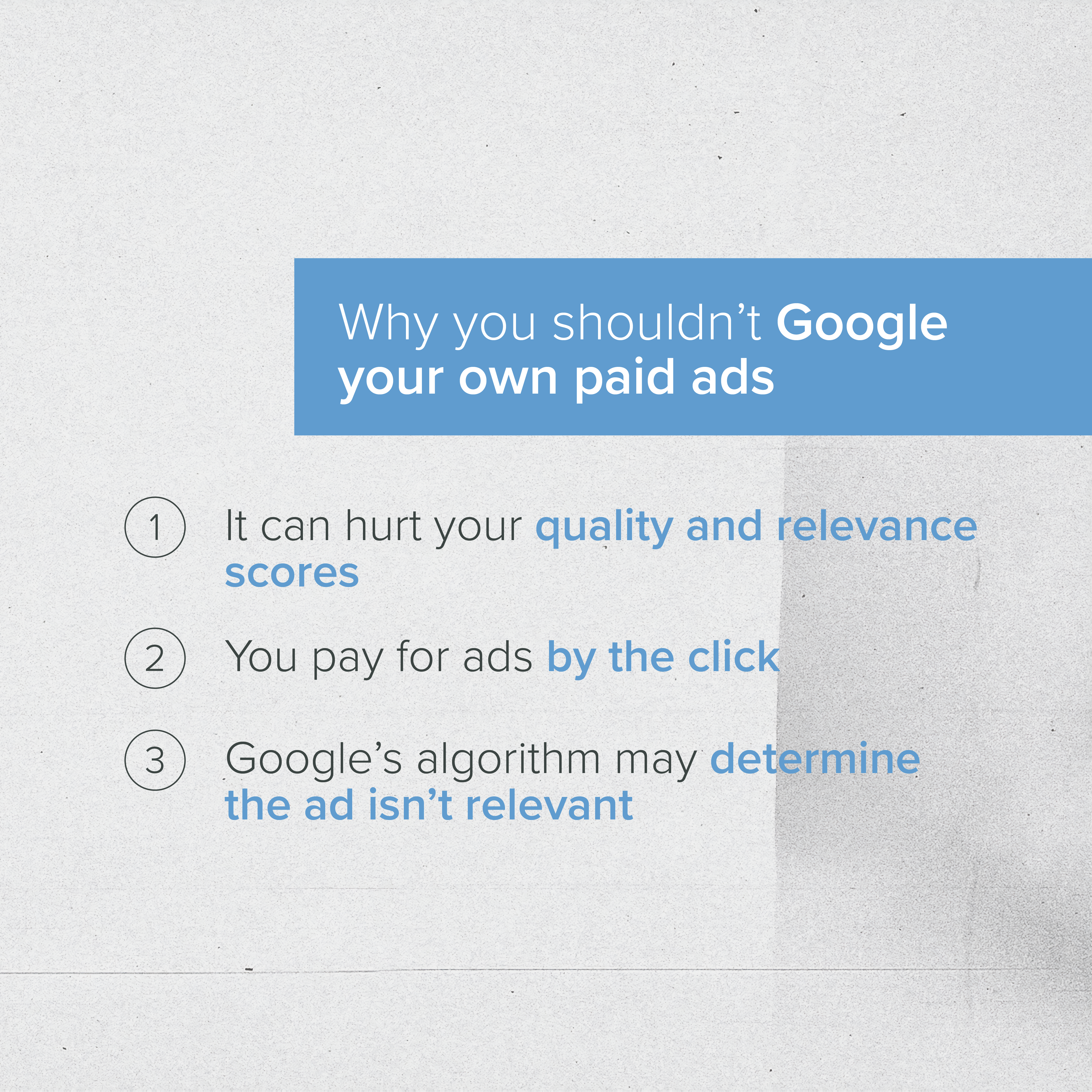 Infographic: Why You Shouldn’t Google Your Own Paid Ads
