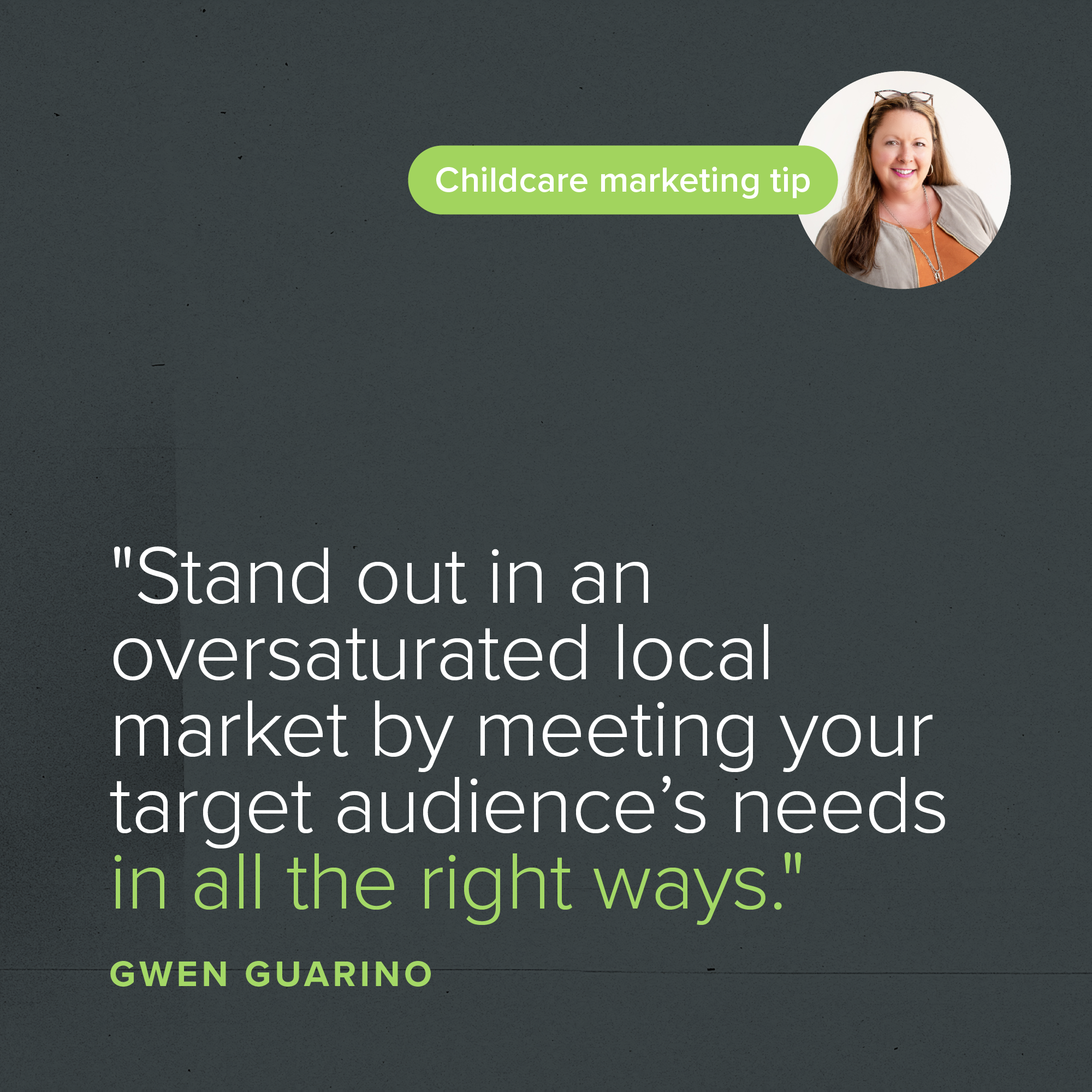 Quote Card: 6 Ways to Stand Out in an Oversaturated Local Market