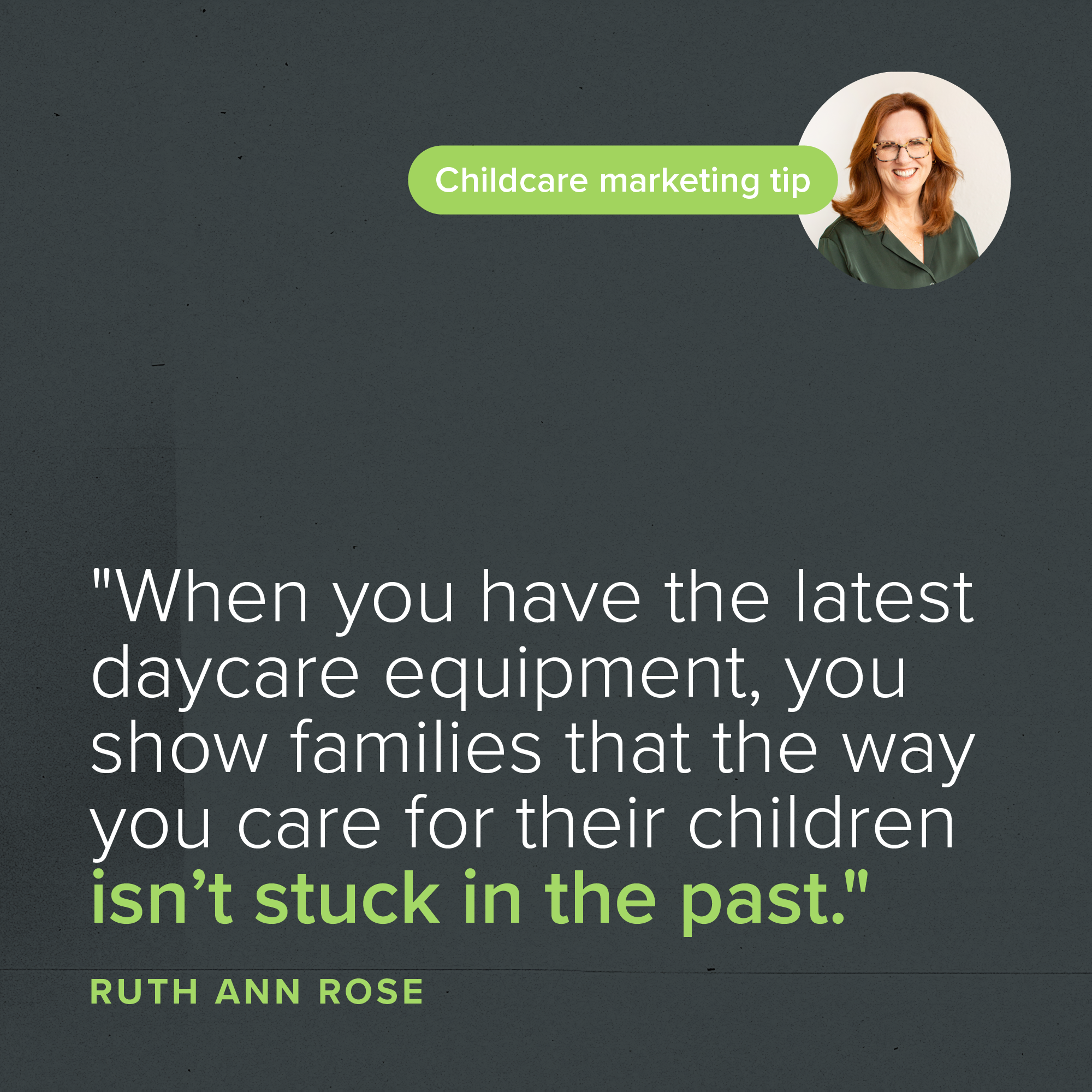 Quote Card: Daycare Equipment: 3 New Innovations to Watch