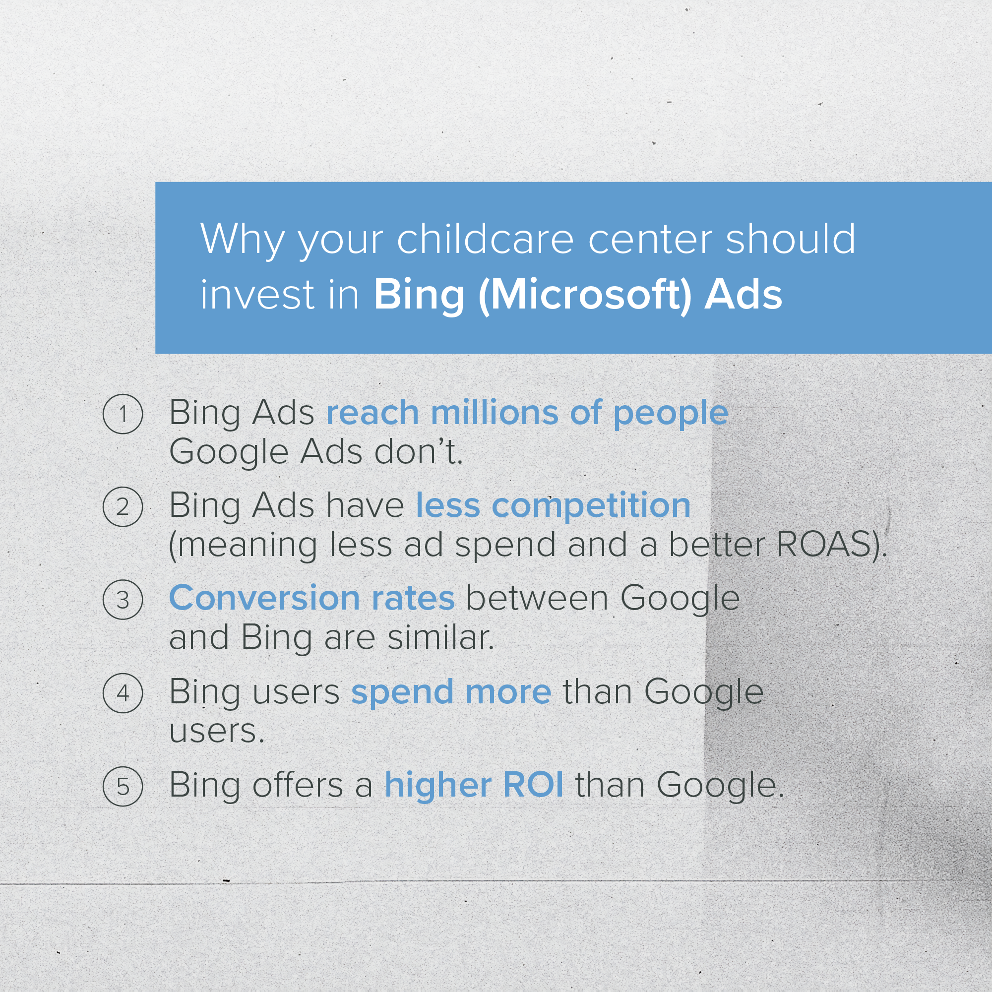 Infographic: Why Bing (Microsoft) Ads Are a Good Idea for Your Childcare Center